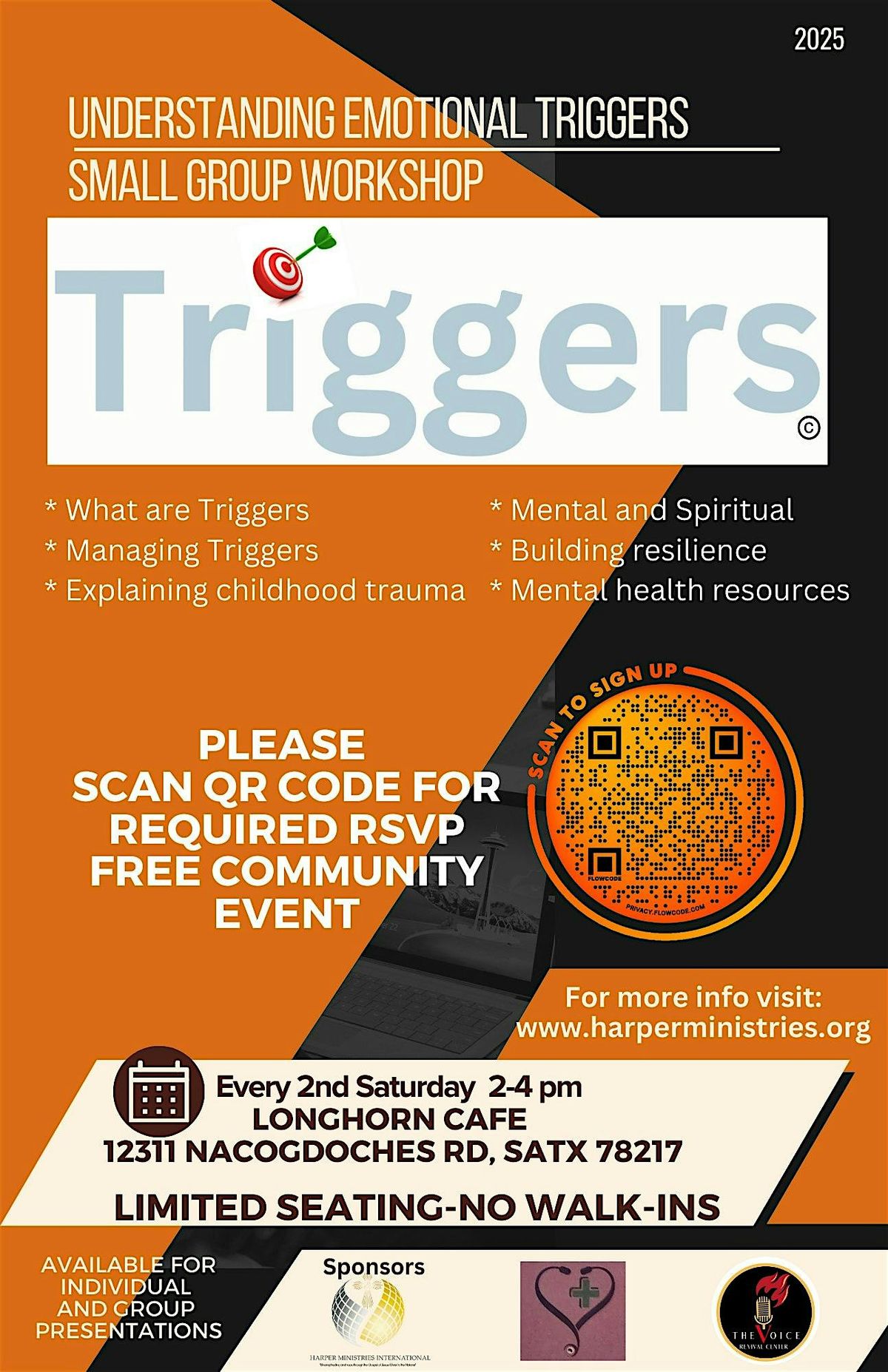 Exploring Emotional TRIGGERS Workshop, 12 July | Event in San Antonio | AllEvents