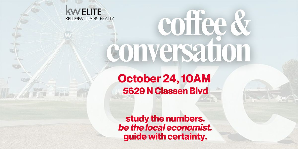 Coffee & Conversation, 24 October | Event in Oklahoma City | AllEvents