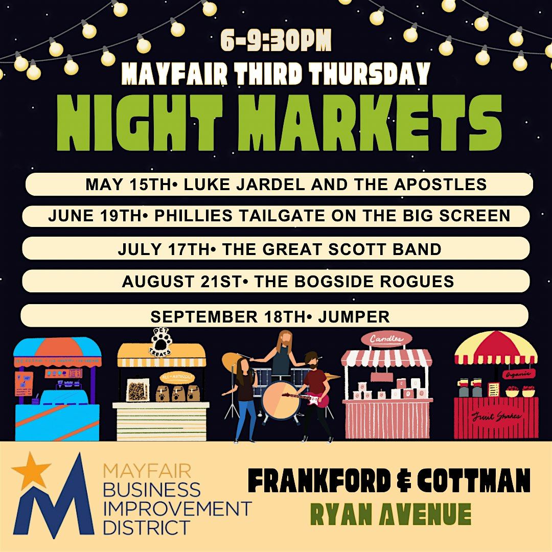Mayfair Third Thursday Night Markets | Event in Philadelphia | AllEvents