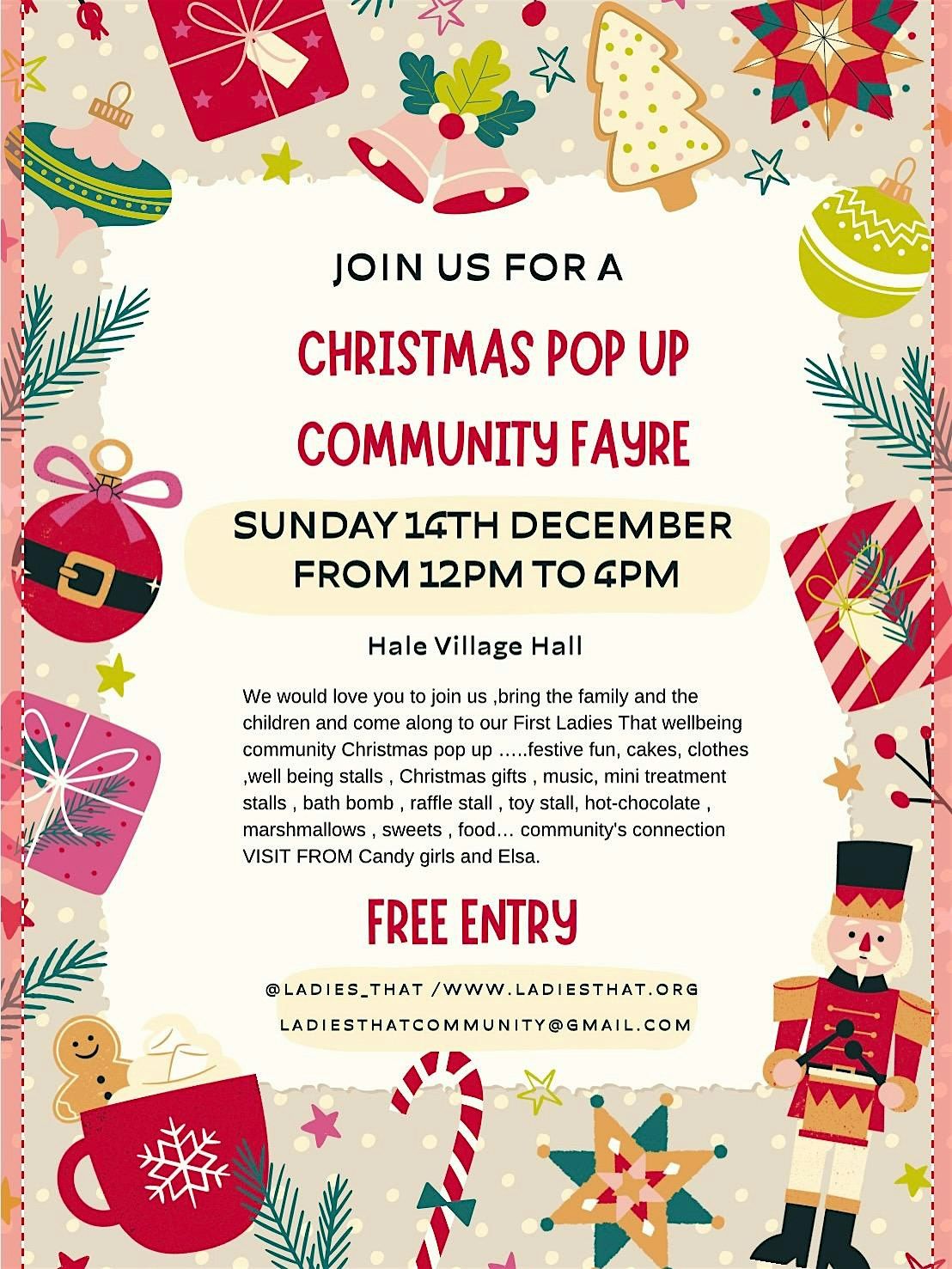Christmas Fayre, 14 December | Event in Hale | AllEvents