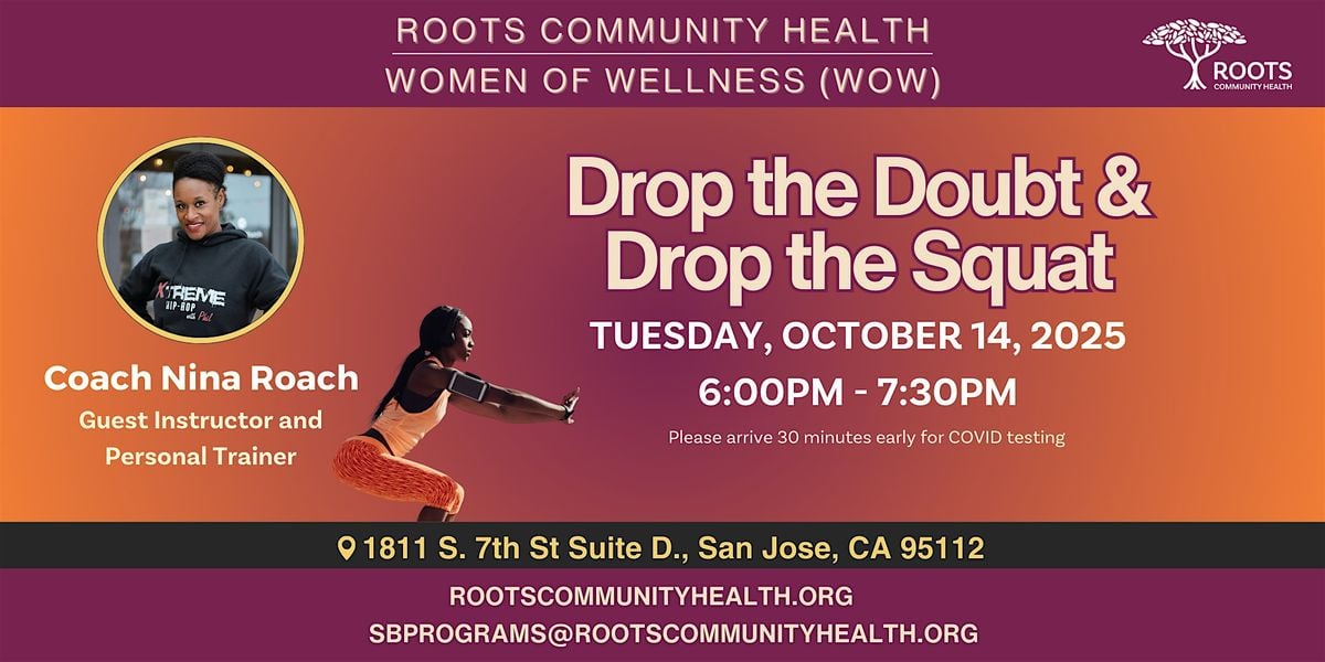 Drop the Doubt & Drop the Squat, 14 October | Event in San Jose | AllEvents