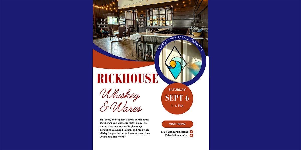Rickhouse Whiskey and Wares Party, 6 September | Event in Charleston | AllEvents