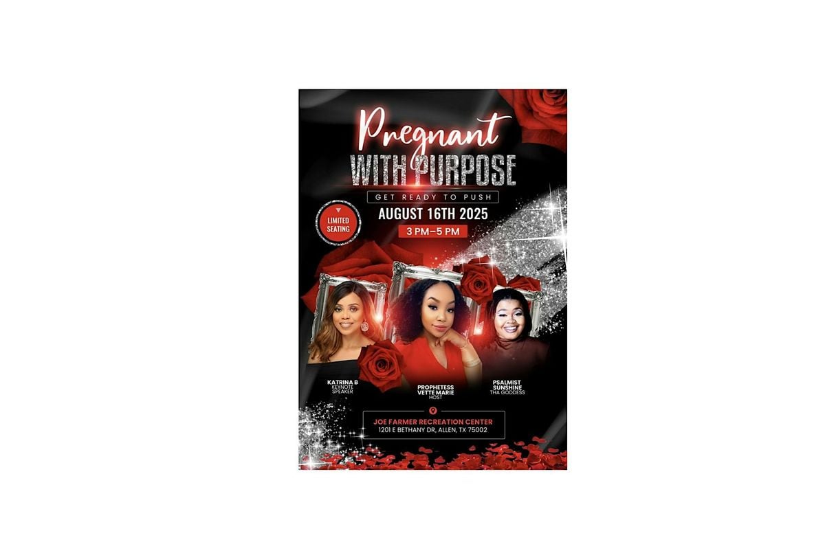 Pregnant With Purpose, 16 August | Event in Allen | AllEvents