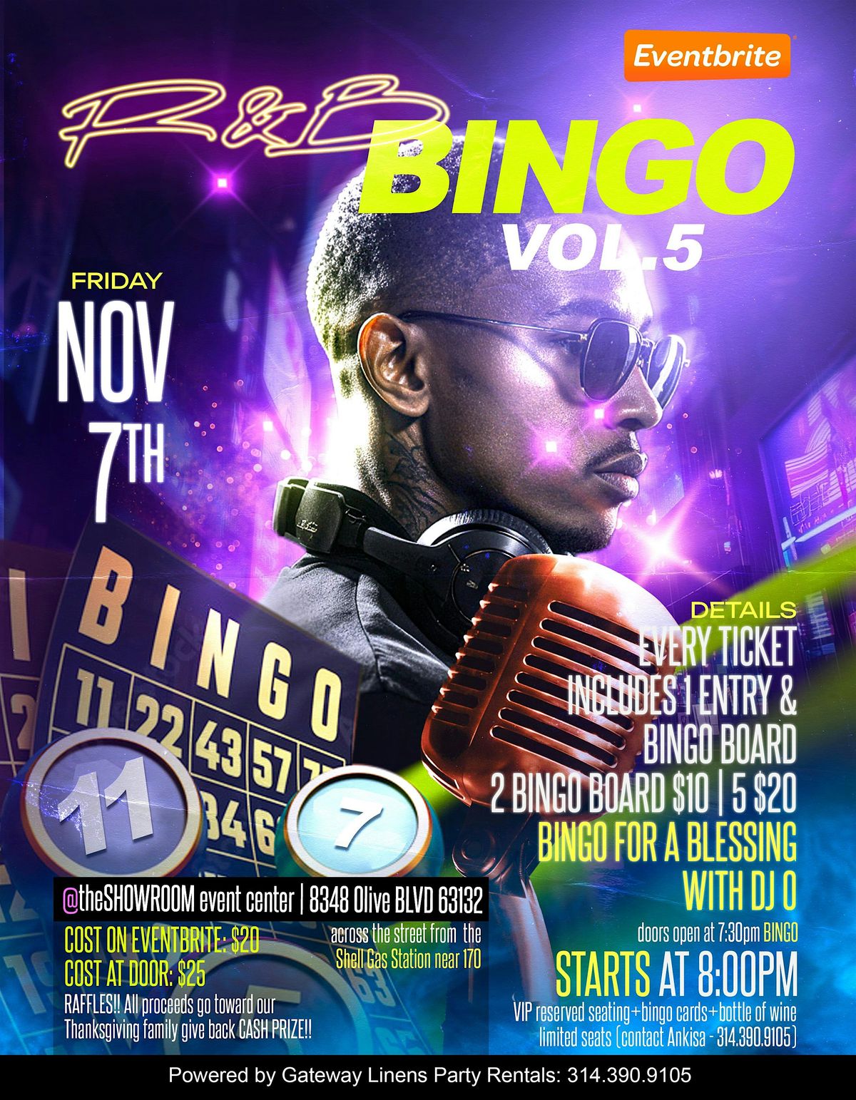 R&B Bingo, 7 November | Event in St. Louis | AllEvents