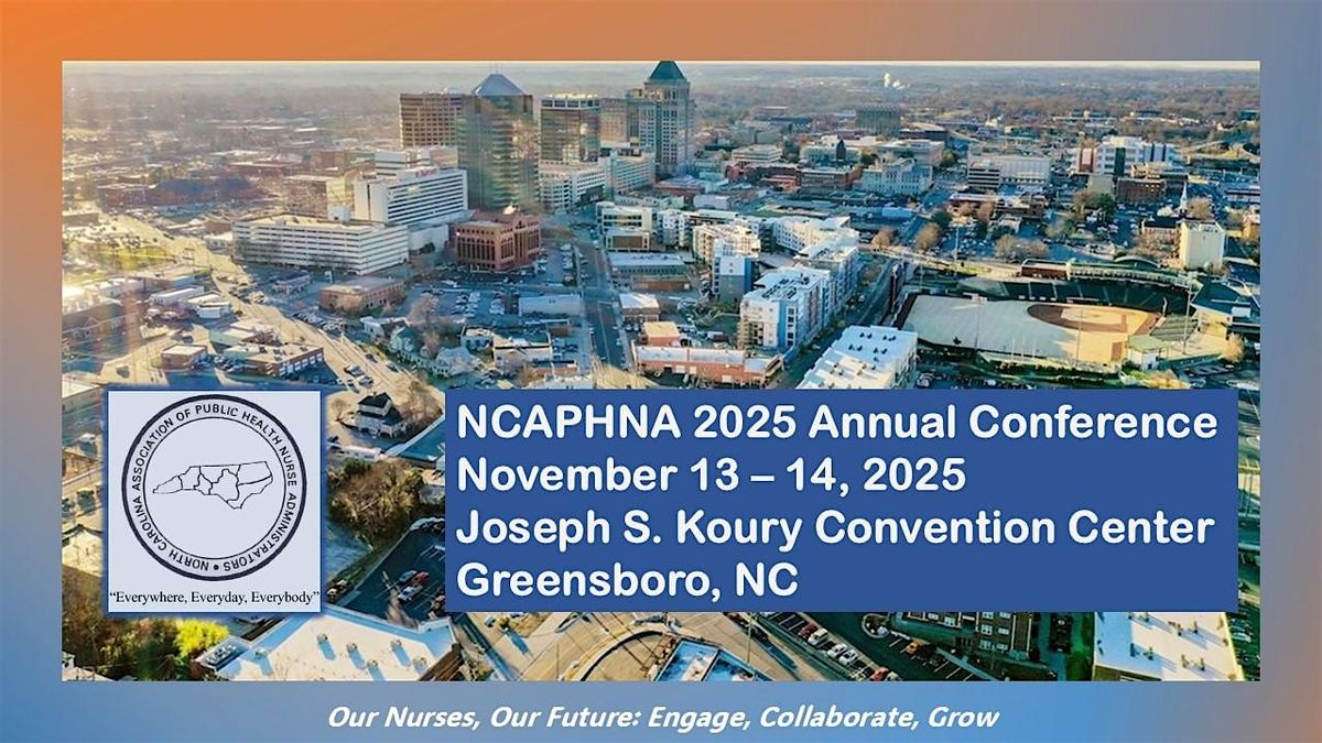 General Vendor Registration  NCAPHNA 2025 Annual Conference, 13 November | Event in Greensboro | AllEvents