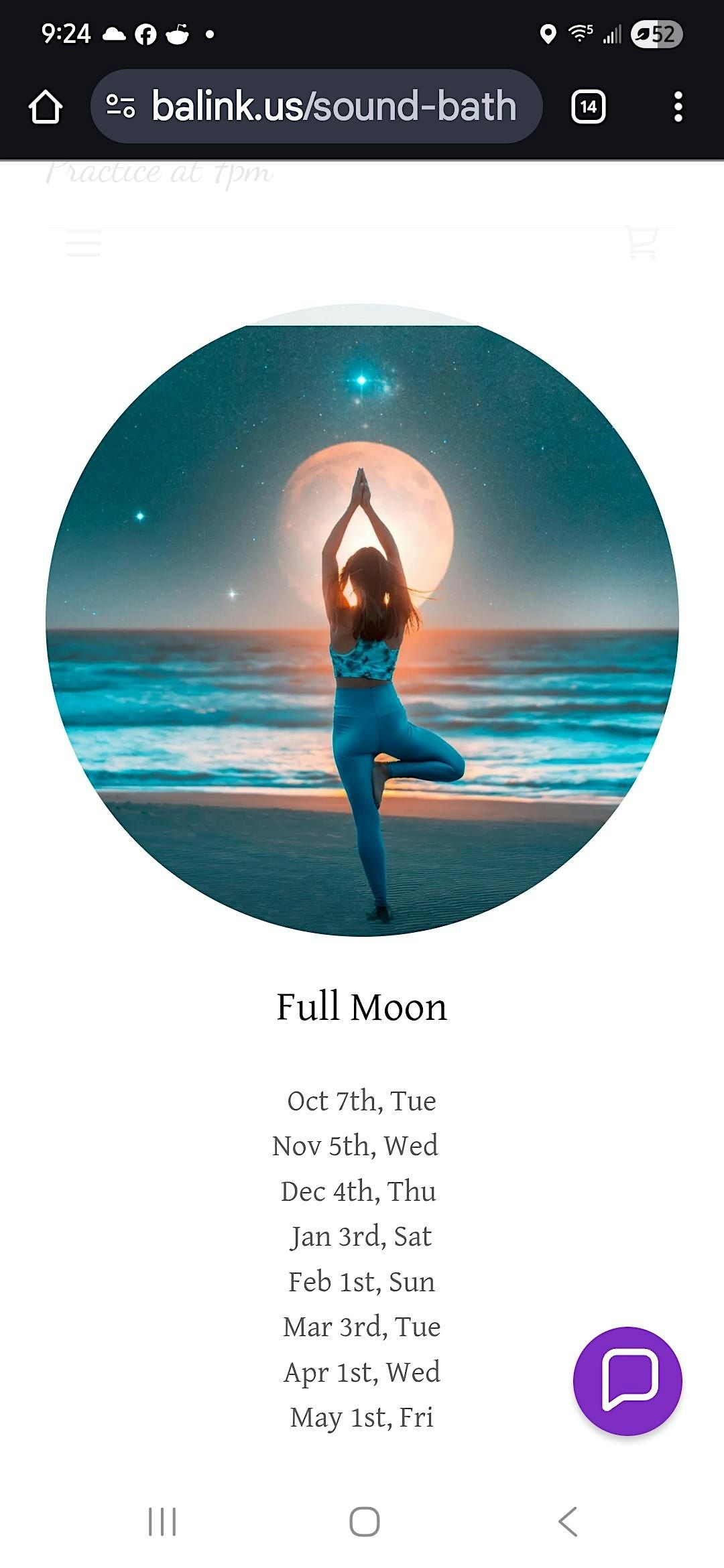 Full Moon Wellness Practice, 7 October | Event in Marco Island | AllEvents