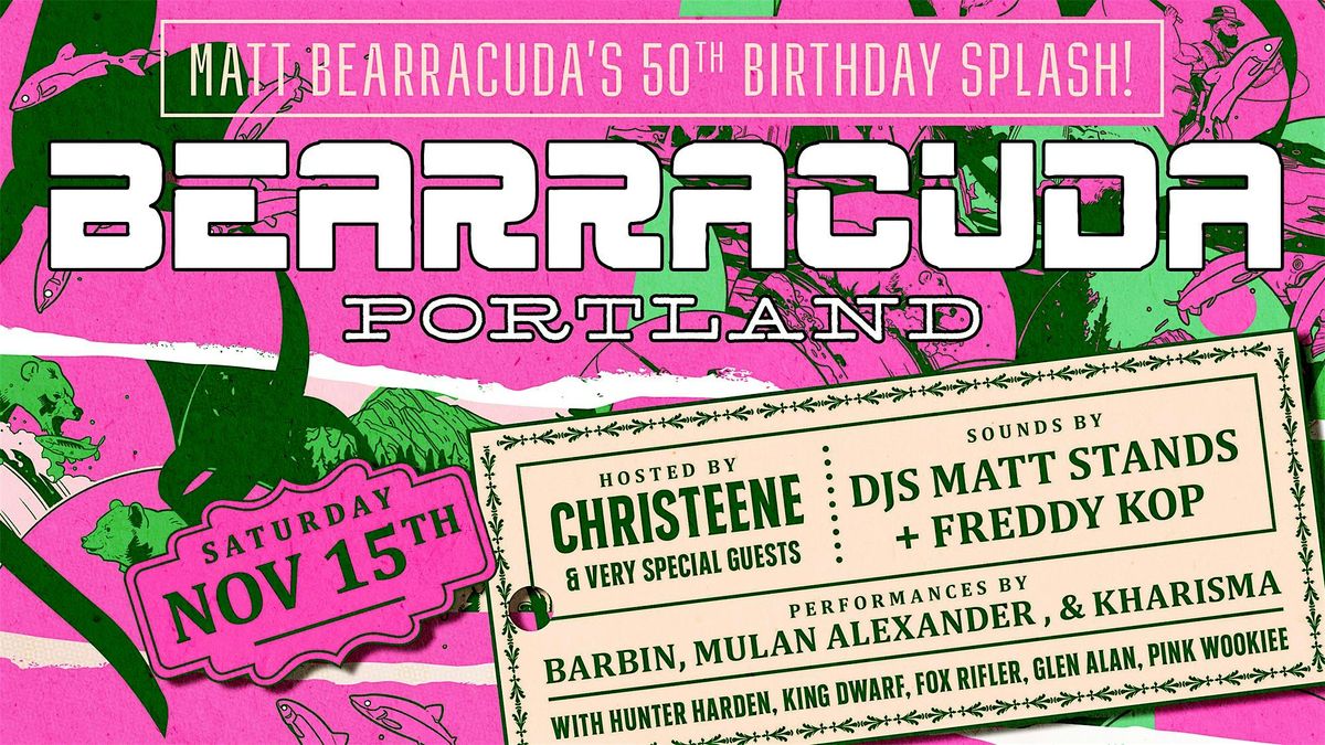 Bearracuda Portland - Saturday, November 15th, 15 November | Event in Portland | AllEvents