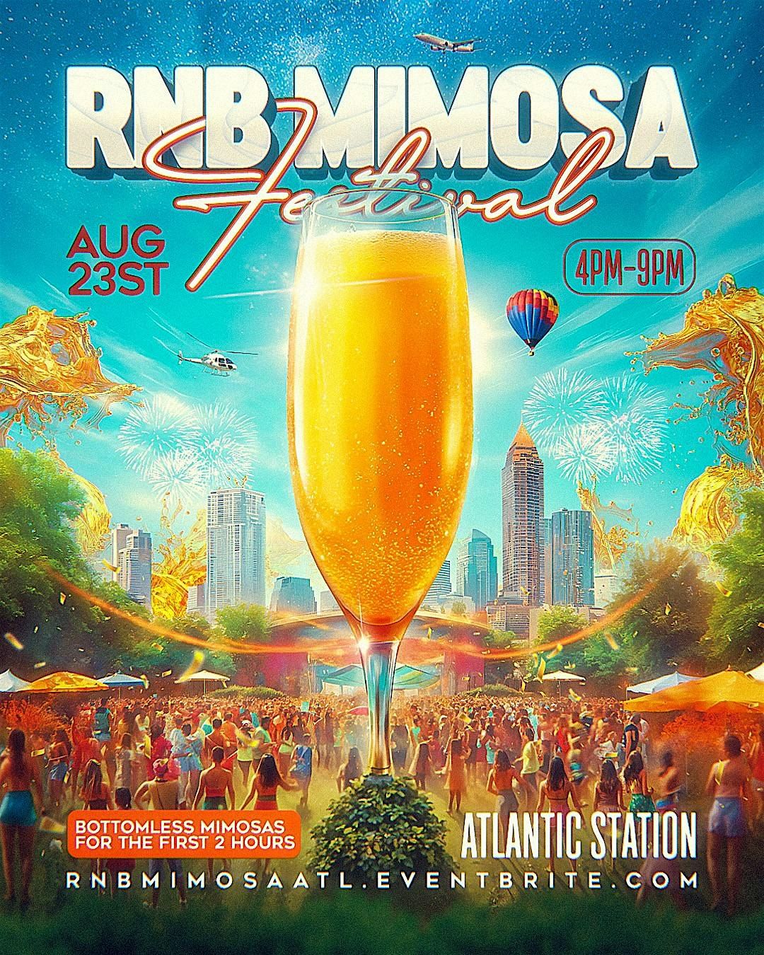 RnB Mimosa Festival : Atlantic Station, 23 August | Event in Atlanta | AllEvents
