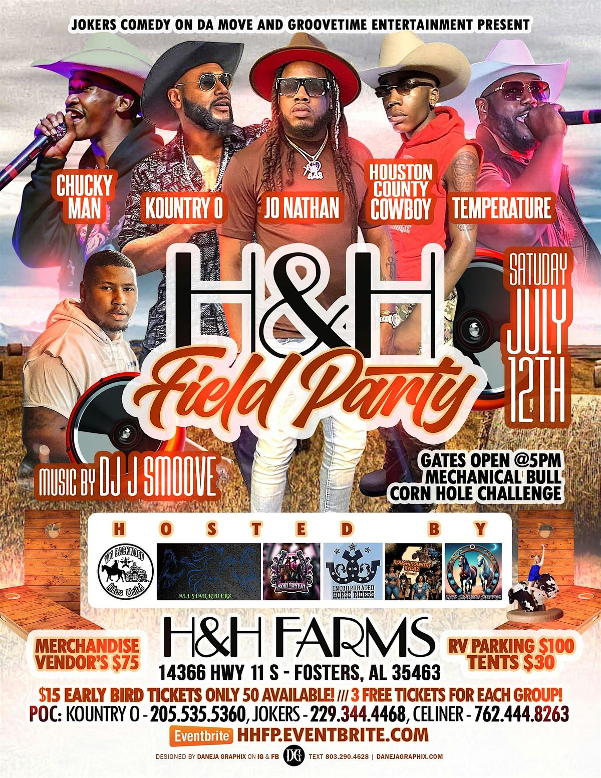 H&H Field Party, 12 July | Event in Fosters | AllEvents