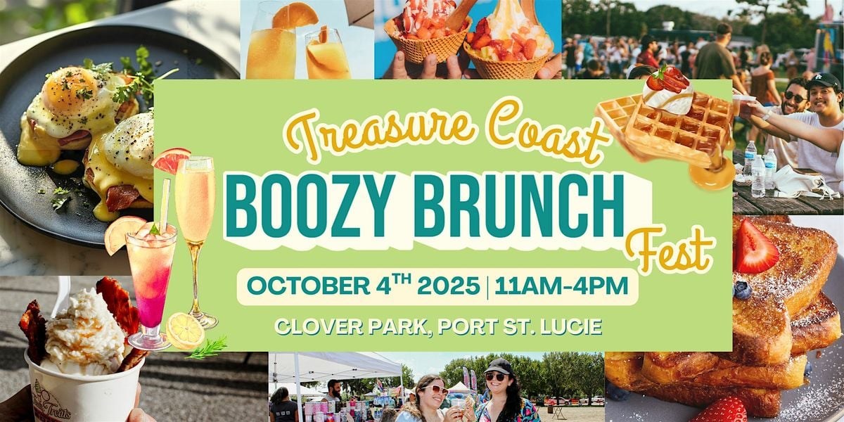 Treasure Coast Boozy Brunch Fest 2025, 4 October | Event in Port St. Lucie | AllEvents