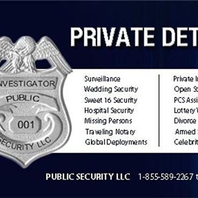 Private Detective  Maryland  Former U.S. Secret Service 