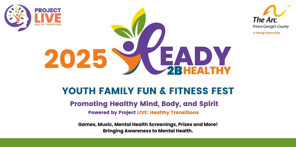 Ready2BHealthy Youth, Family, Fun, and Fitness Fest 2025, 7 June | Event in Upper Marlboro | AllEvents