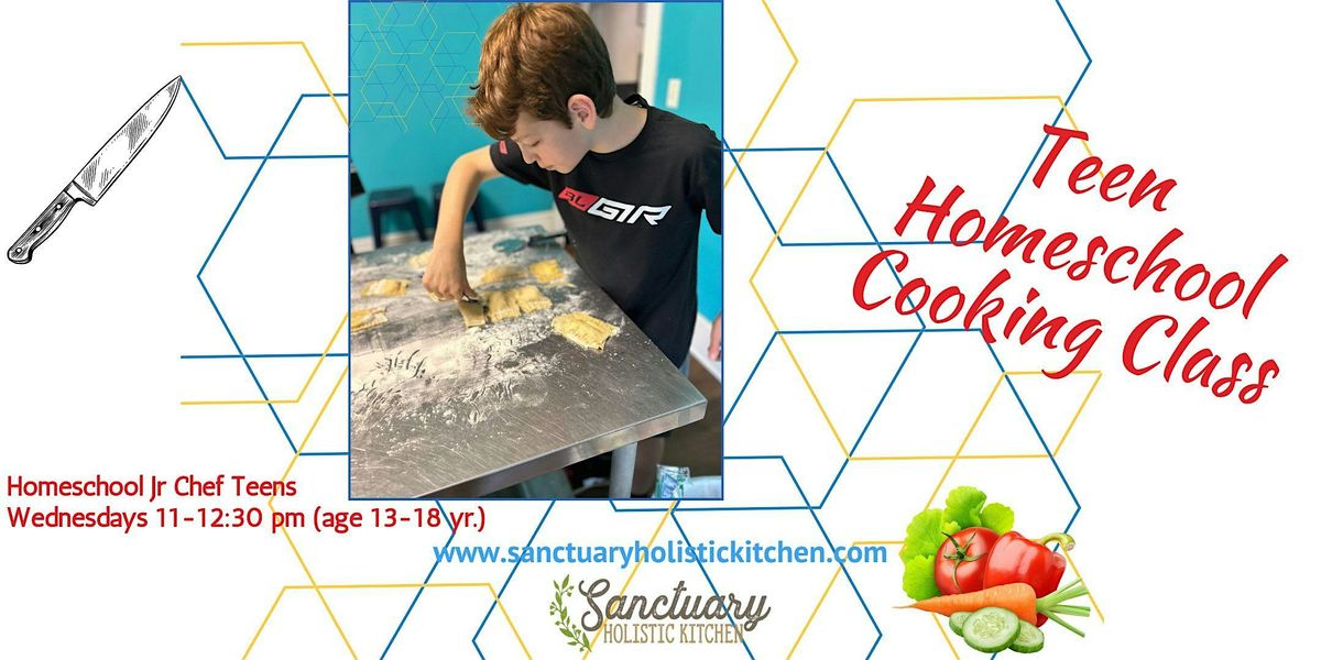Homeschool Jr Chef Teens Cooking Class, 3 September | Event in Georgetown | AllEvents