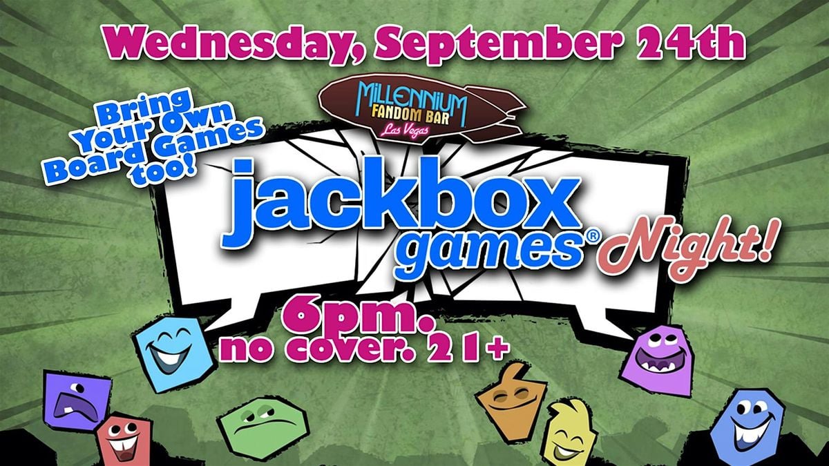 Jackbox & Bring Your Own Board Games Night! | Event in Las Vegas | AllEvents