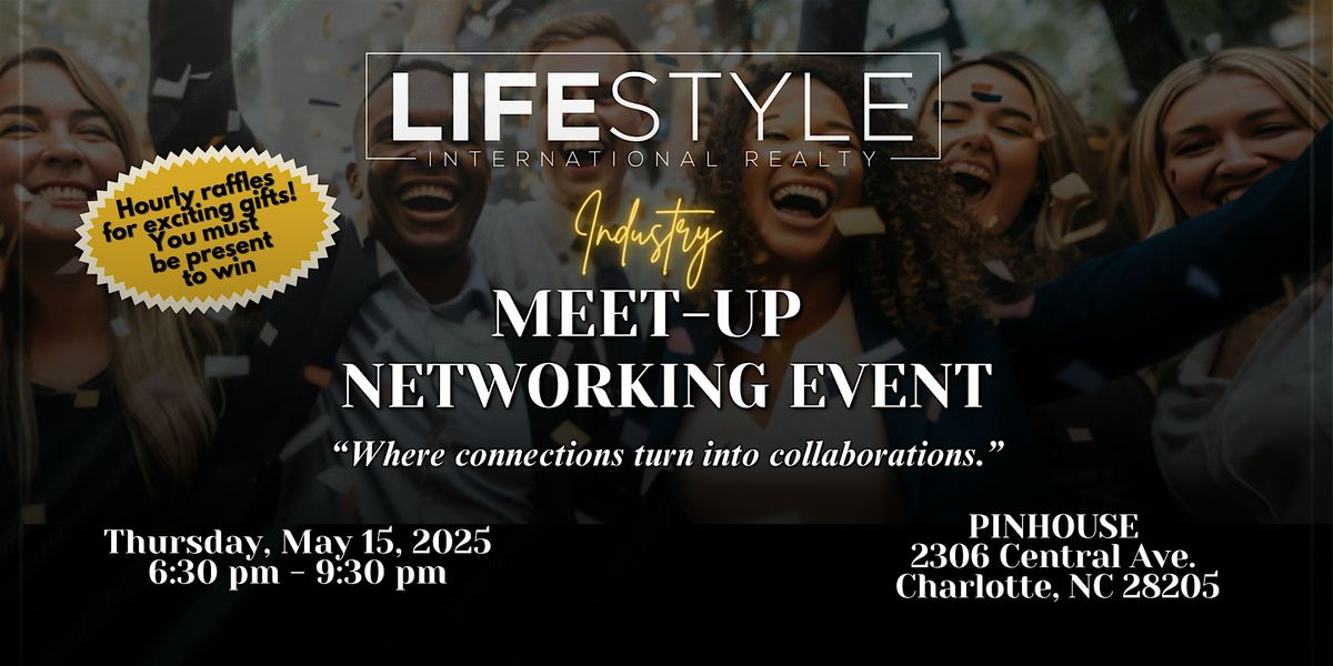 Industry Meet-Up Networking Event, 15 May | Event in Charlotte | AllEvents