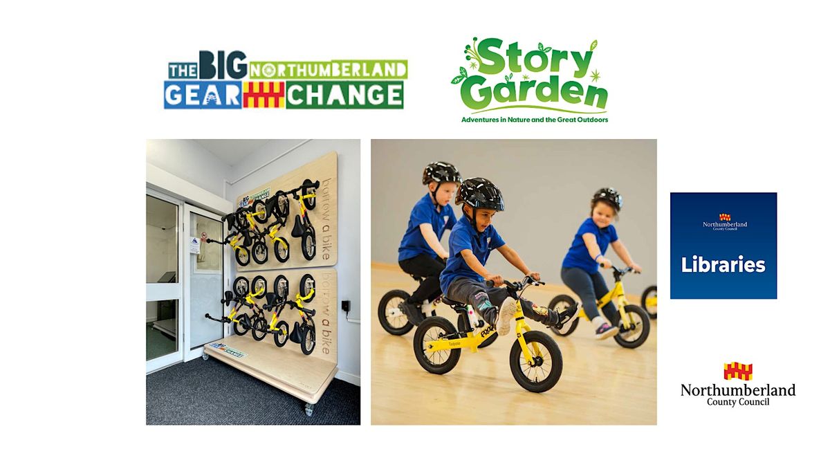 Balance Bike Sessions with Hexham Library @ The Sele, 19 August | Event in Hexham | AllEvents