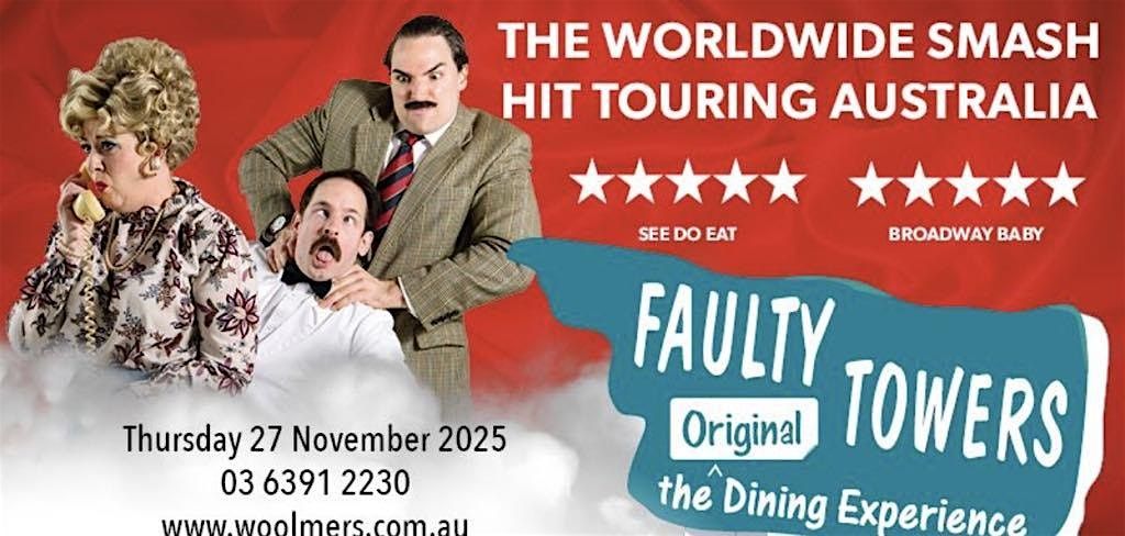 Faulty Towers - The Original Dining Experience, 27 November | Event in Longford | AllEvents