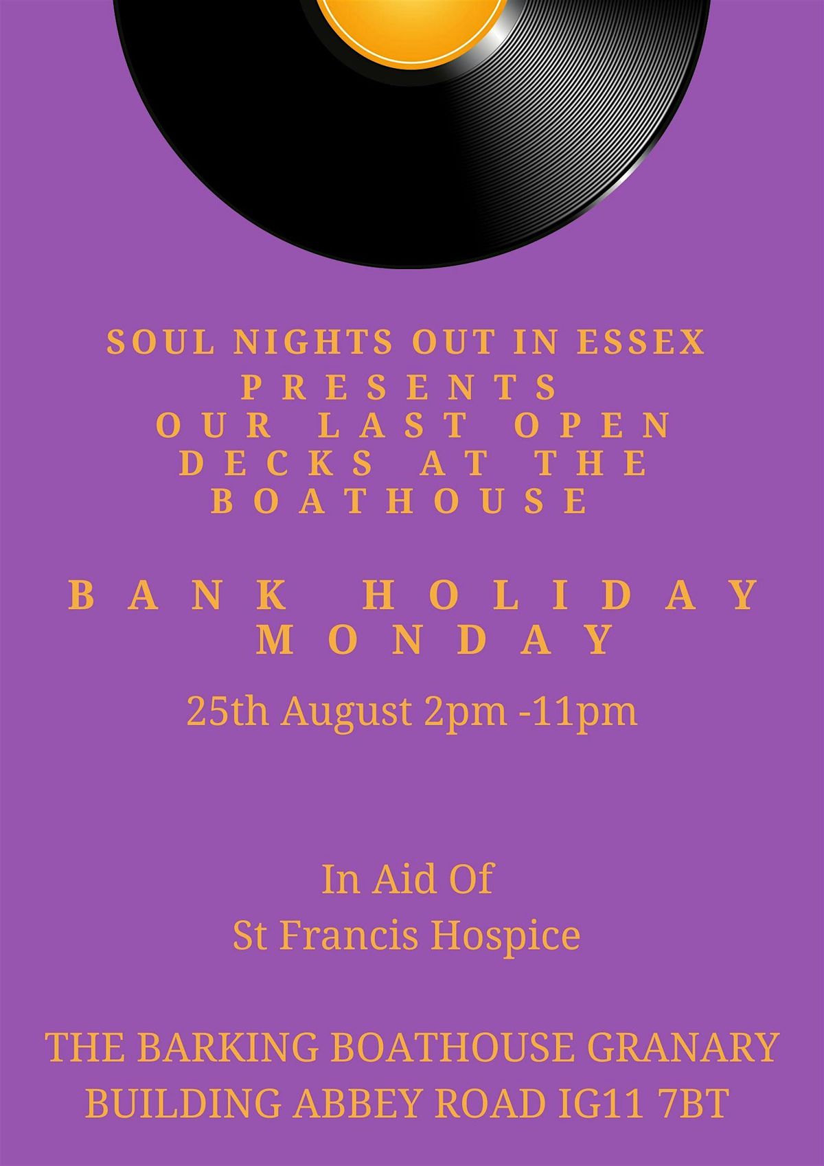 Charity Open Decks Alldayer, 25 August | Event in Barking | AllEvents