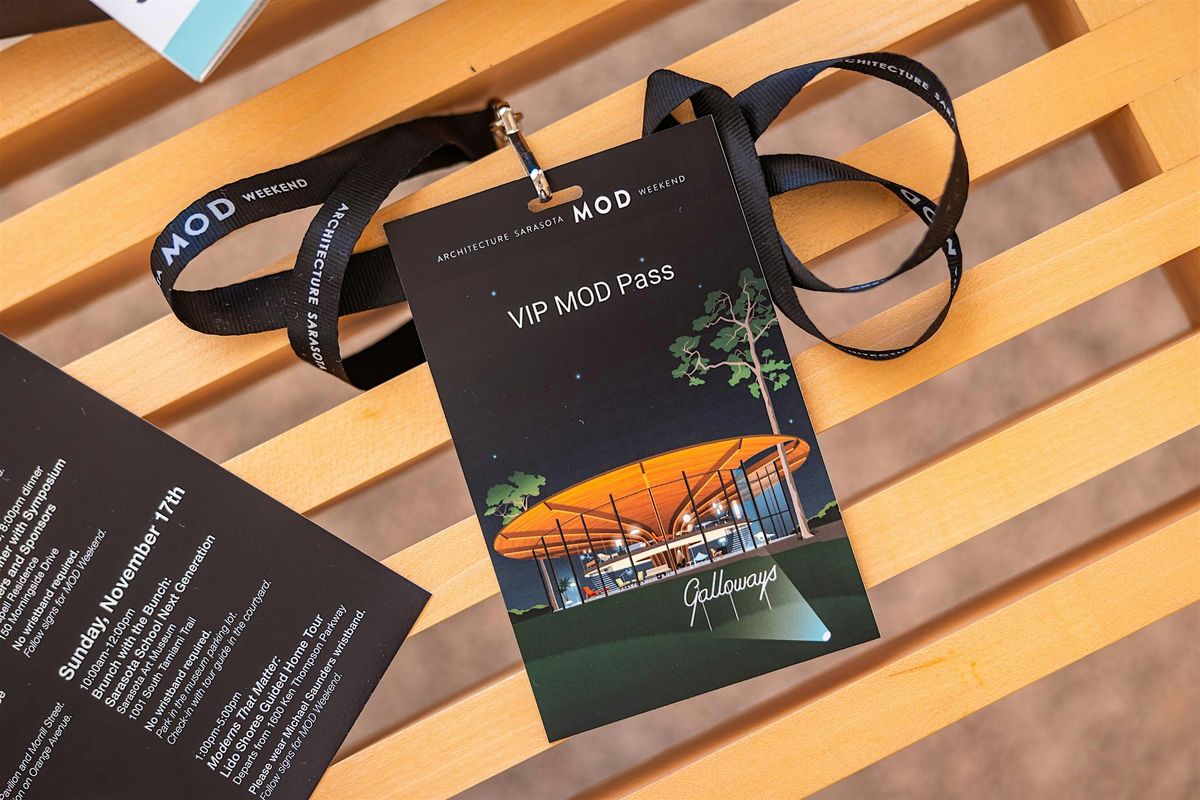 MOD VIP Weekend Pass with Guided Tour by Shuttle, 14 November | Event in Sarasota | AllEvents