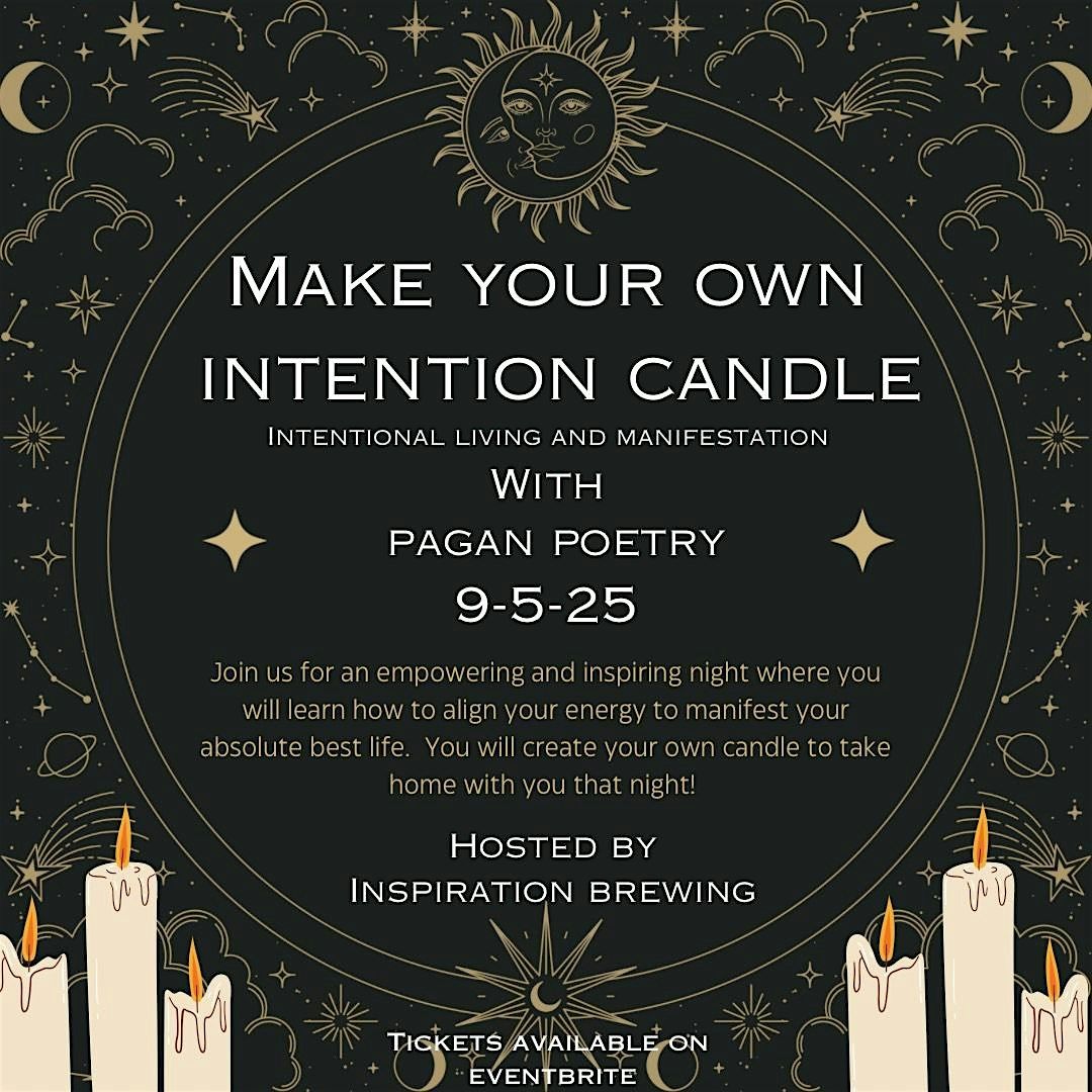 Make your own intention candle-Intentional Living and Manifestation, 5 September | Event in Ephrata | AllEvents