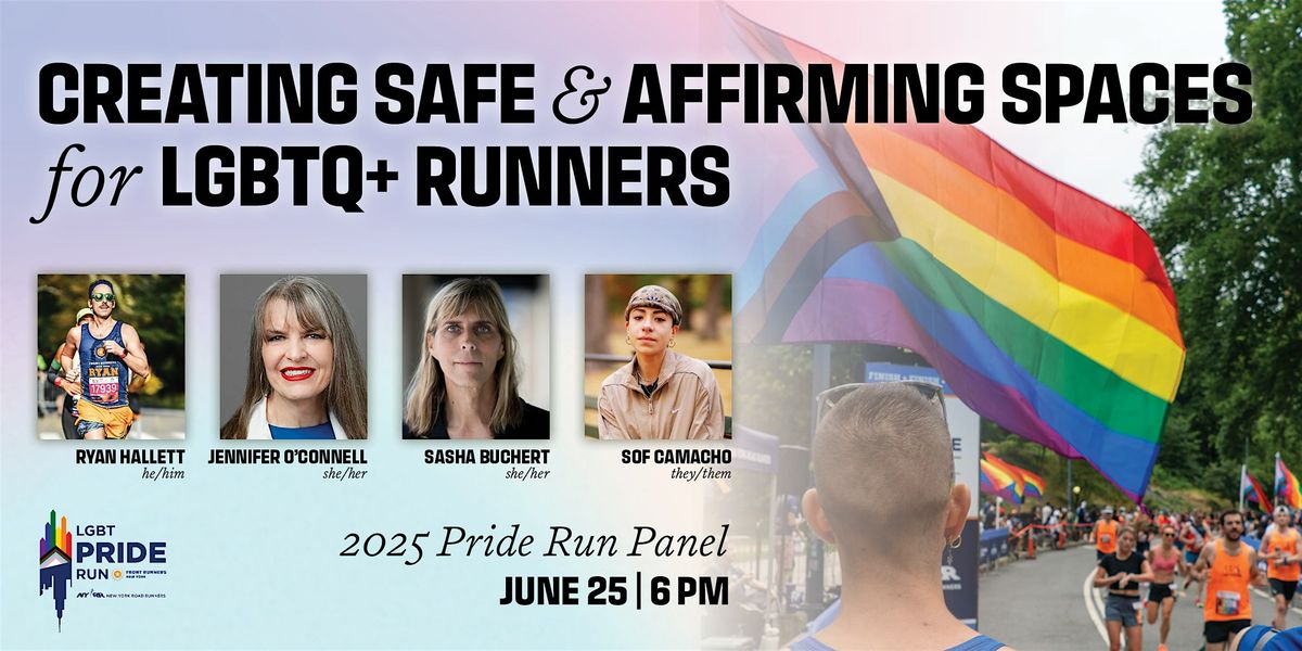 Creating Safe and Affirming Spaces for LGBTQ+ Runners, 25 June | Event in New York | AllEvents