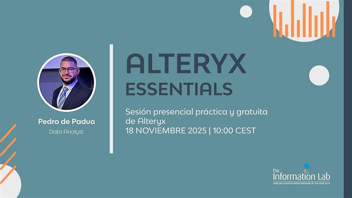 Alteryx Experience: Essentials | Workshop presencial, 18 November | Event in Madrid | AllEvents