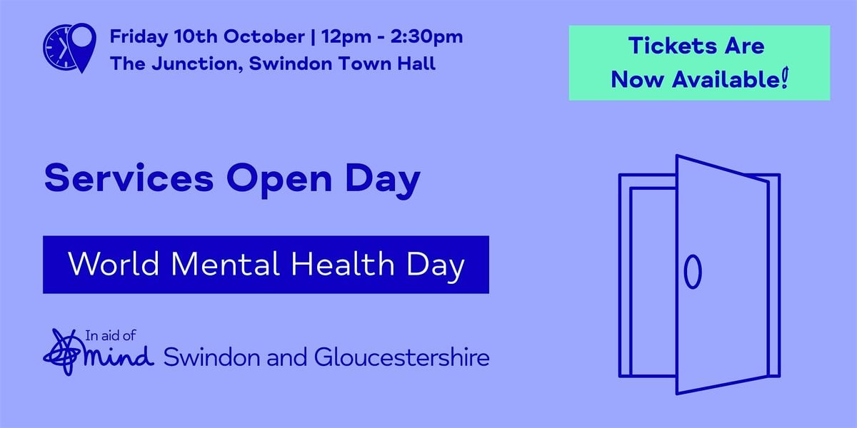 World Mental Health Day - Services Open Day, 10 October | Event in Swindon | AllEvents