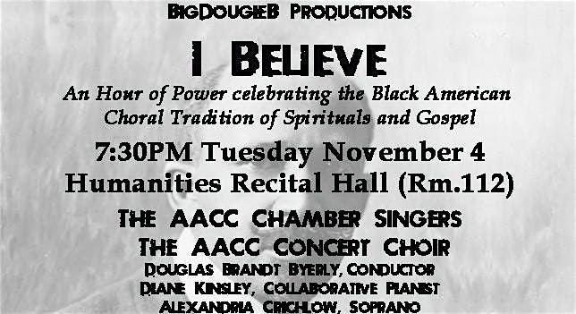 I Believe, 4 November | Event in Arnold | AllEvents