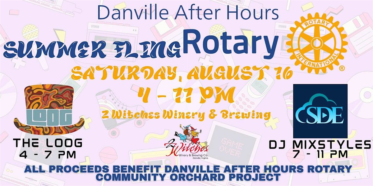 Danville After Hours Rotary 2025 Summer Fling, 16 August | Event in Danville | AllEvents