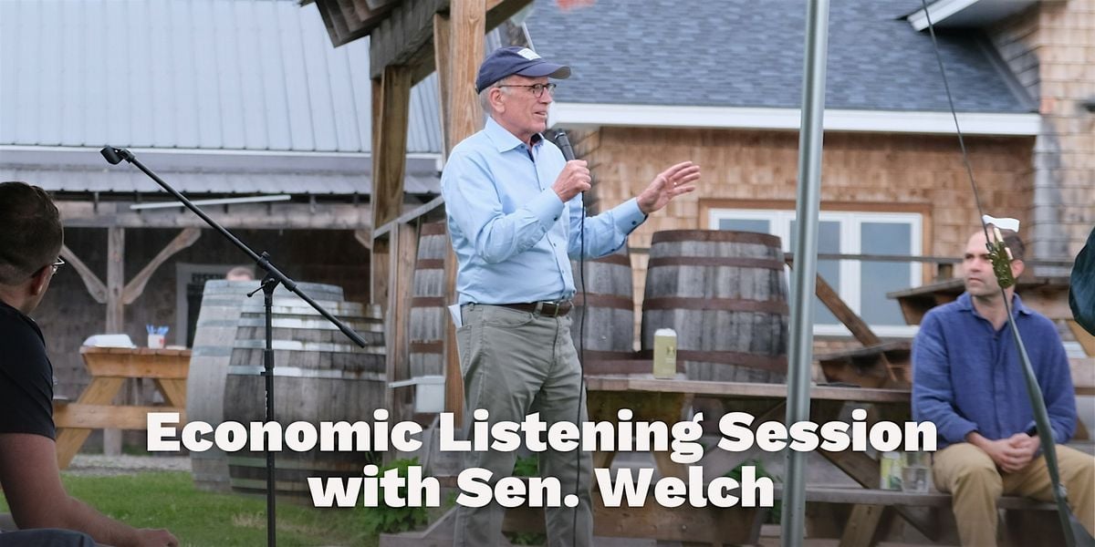 South Hero Listening Session with Senator Peter Welch, 12 August | Event in South Hero | AllEvents