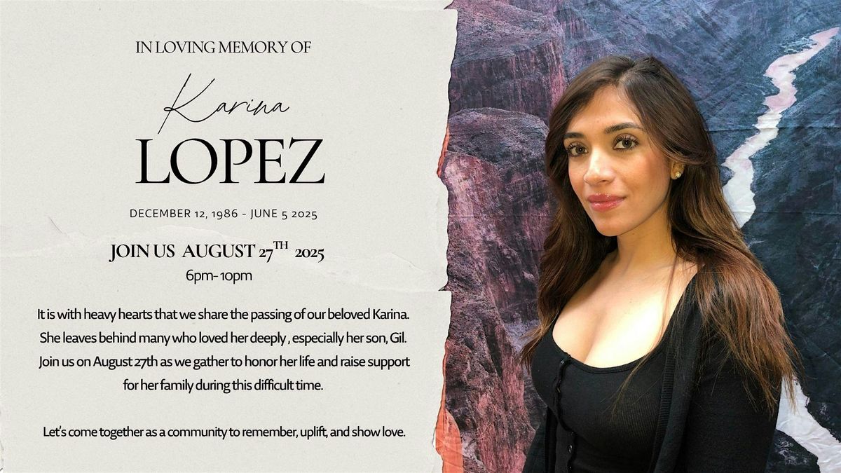 A Special MITA Gathering in Honor of Karina, 27 August | Event in Laveen | AllEvents