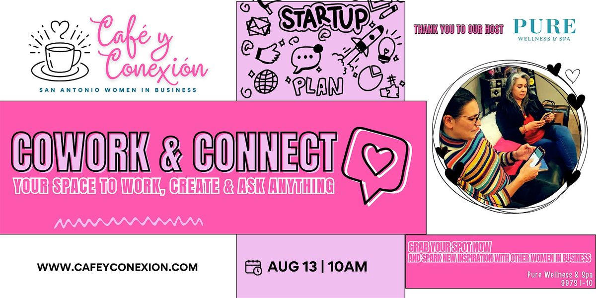Cowork & Connect: Your space to work, create, and ask anything. | Event in San Antonio | AllEvents