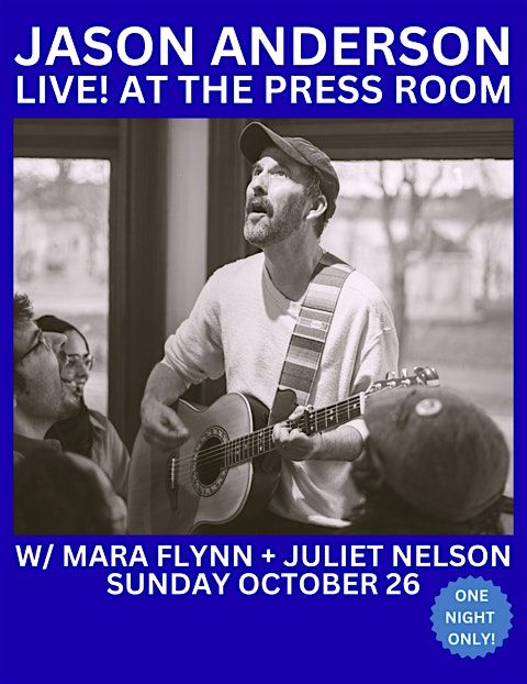 Jason Anderson w/ Mara Flynn & Juliet Nelson, 26 October | Event in Portsmouth | AllEvents