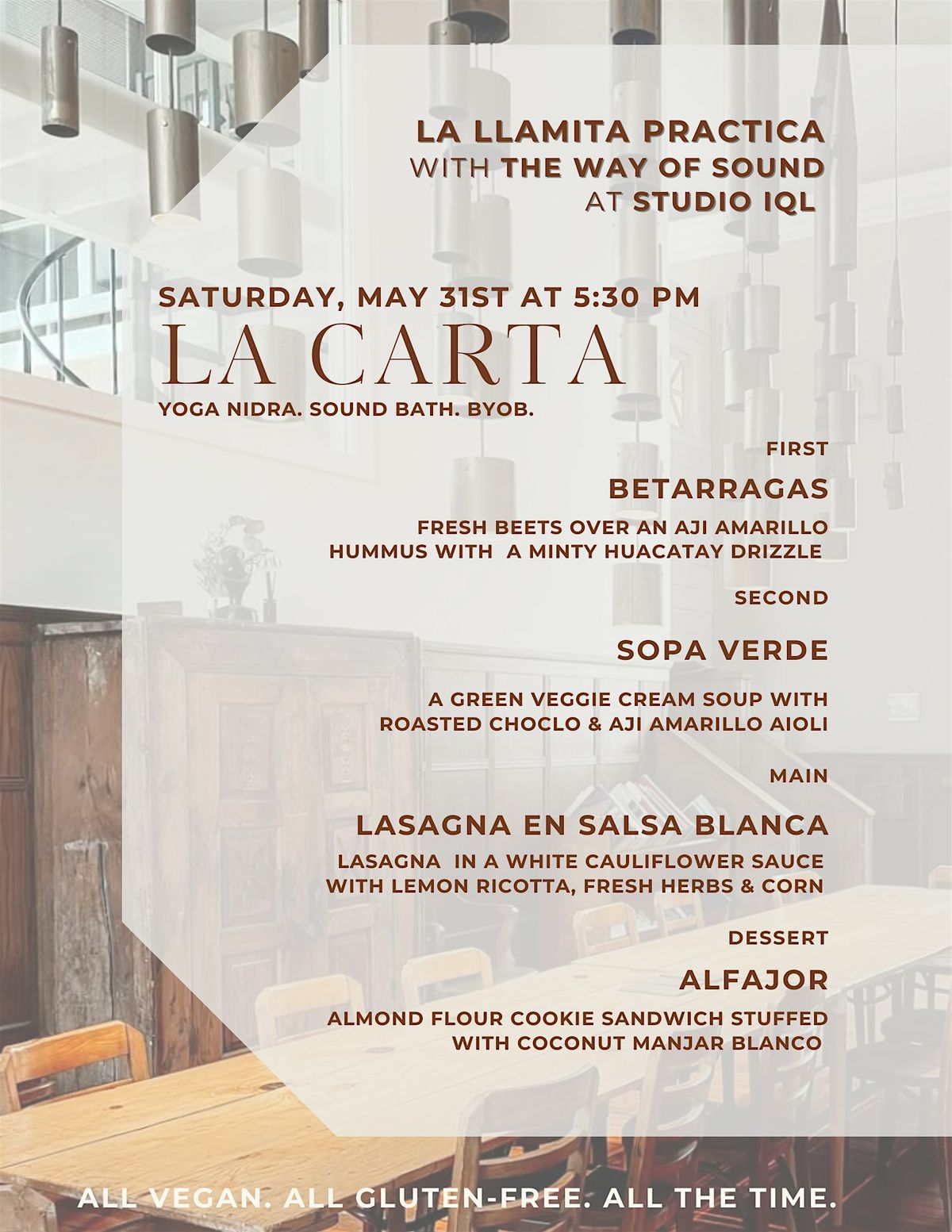 La Llamita Practica w/The Way Of Sound at 3580 IQL, 31 May | Event in Philadelphia | AllEvents