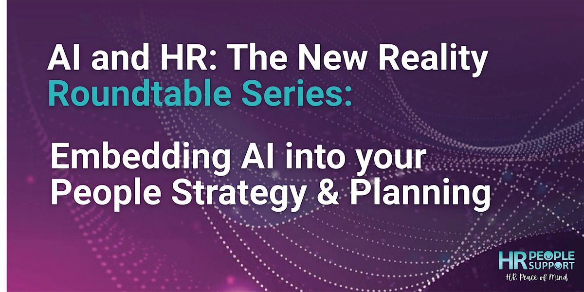 Embedding AI into People Strategy Roundtable, 3 December | Event in Cheltenham | AllEvents