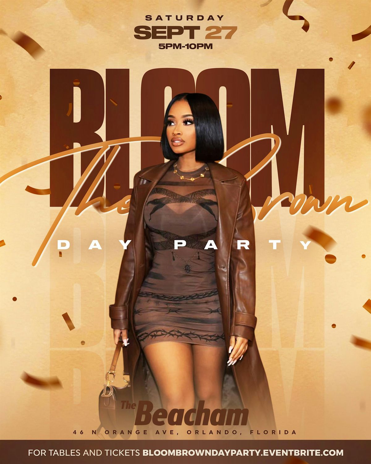 BLOOM The Brown Day Party, 27 September | Event in Orlando | AllEvents