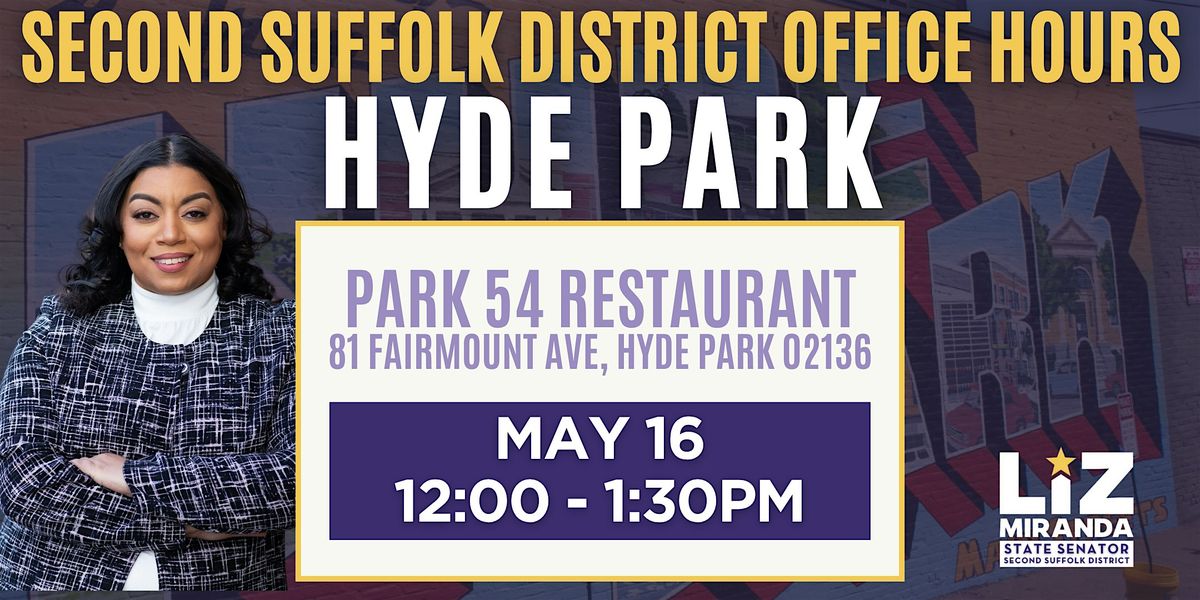 Second Suffolk District Office Hours | Event in Boston | AllEvents
