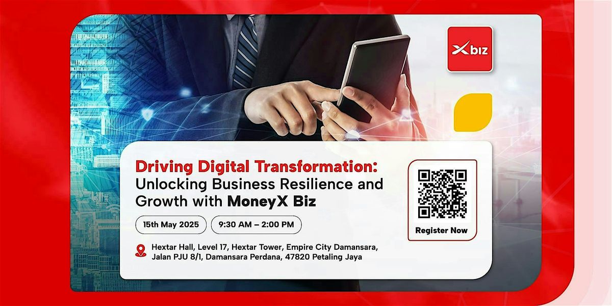 MoneyX Biz Seminar: Driving Digital Transformation | Event in Petaling Jaya | AllEvents
