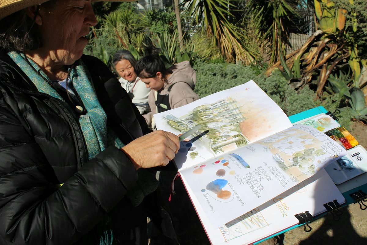 Guided Urban Sketching with Cathy Raingarden, 17 May | Event in San Francisco | AllEvents