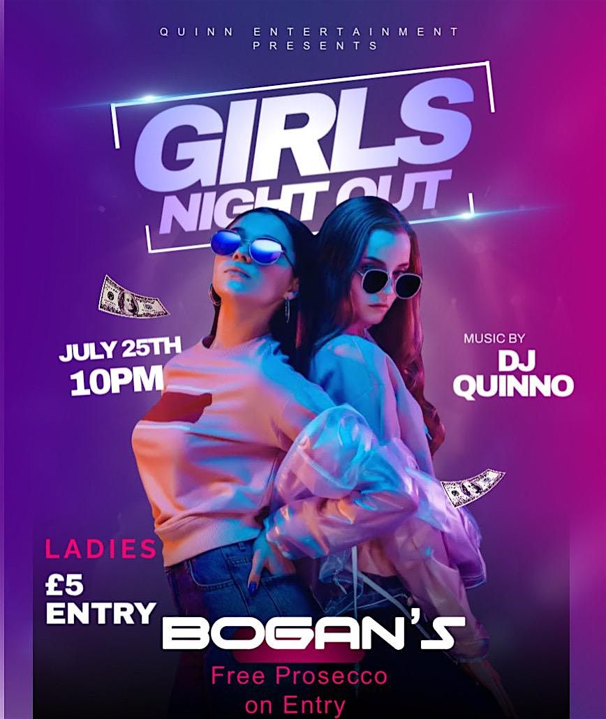 Ladies Only Night Bogans Omagh, 25 July | Event in Omagh | AllEvents