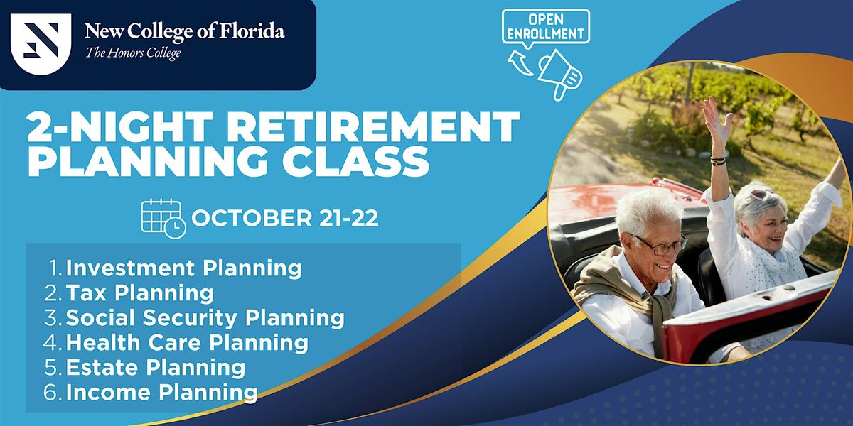 Academy of Retirement, 21 October | Event in Sarasota | AllEvents
