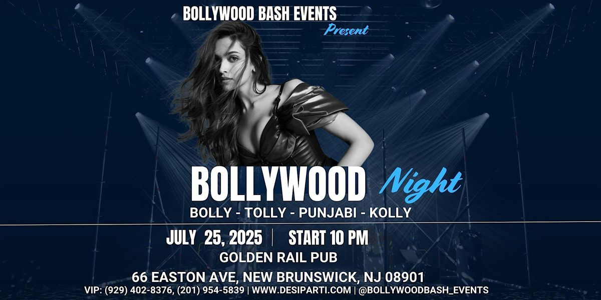 Bollywood Desi Fridays  @ Golden Rail Pub, New Brunswick, NJ, 25 July | Event in New Brunswick | AllEvents