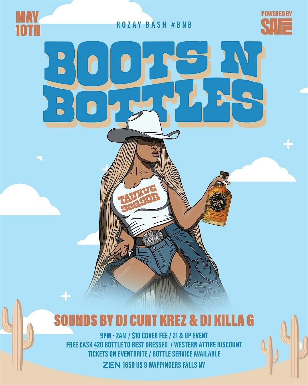 Boots N Bottles (Taurus Bash) | Event in Wappingers Falls | AllEvents