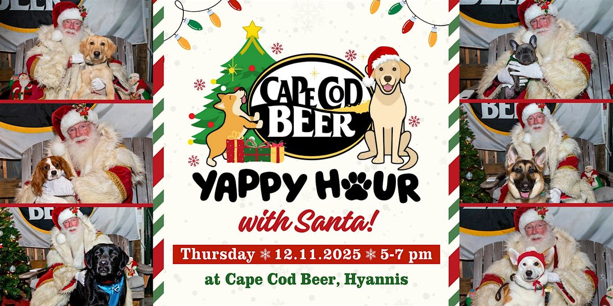 Holiday Yappy Hour with Santa at Cape Cod Beer!, 11 December | Event in Barnstable | AllEvents