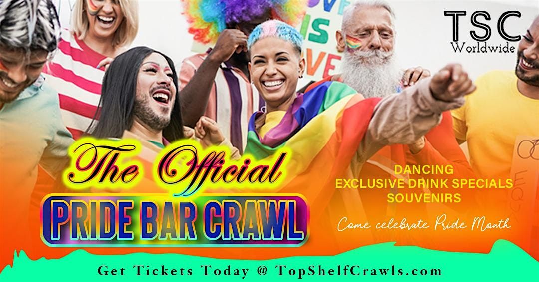 The Official Pride Bar Crawl - Greenville, 7 June | Event in Greenville | AllEvents
