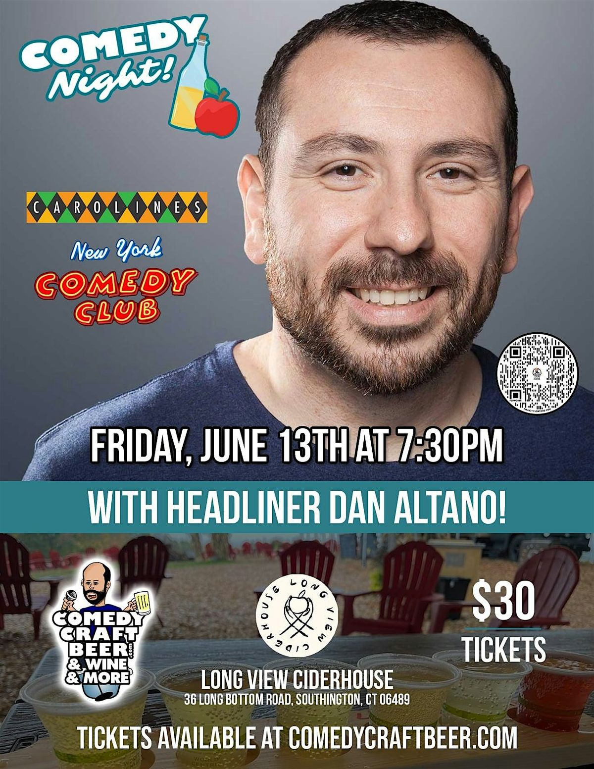 Comedy Night at Long View Cider House, 14 June | Event in Southington | AllEvents