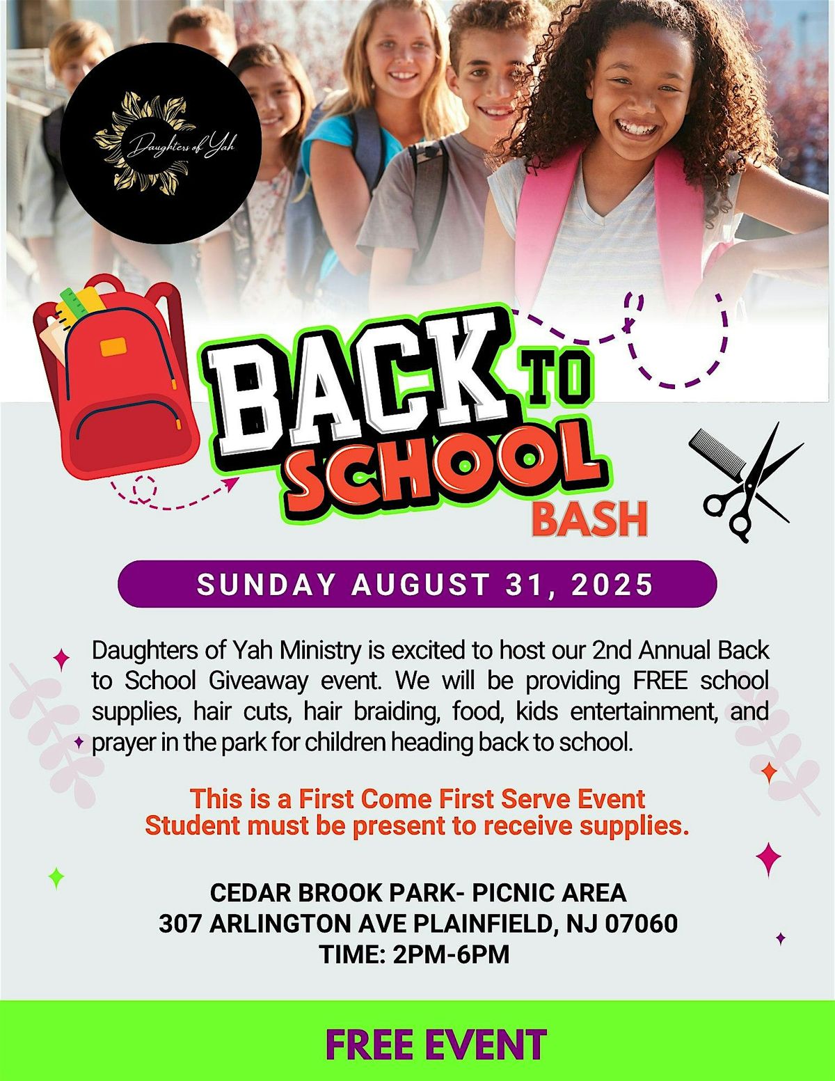 BACK TO SCHOOL BASH, 31 August | Event in Plainfield | AllEvents