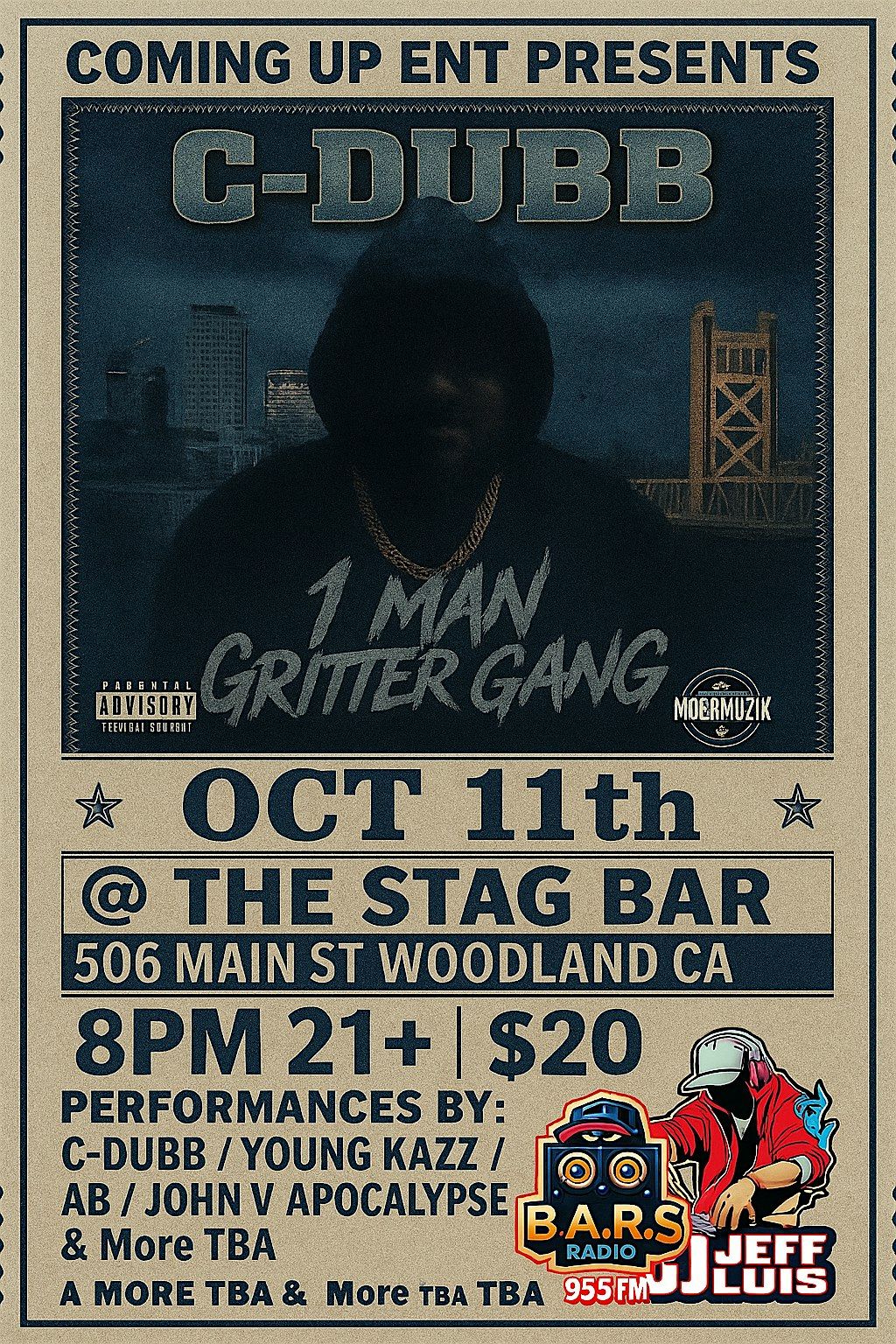 C-Dubb Live In Woodland Ca, 11 October | Event in Woodland | AllEvents