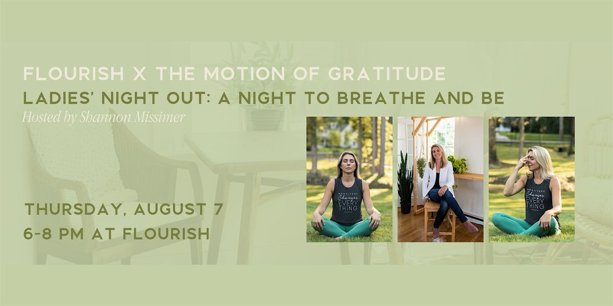 Ladies' Night Out - A Night to Breathe and Be, 7 August | Event in West Chester | AllEvents