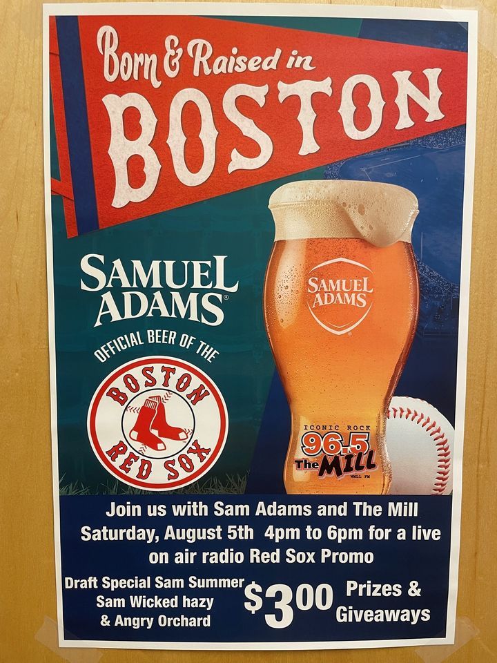 The Mill and Sam Adams Promo, Cue & Cushion, Hooksett, 5 August 2023